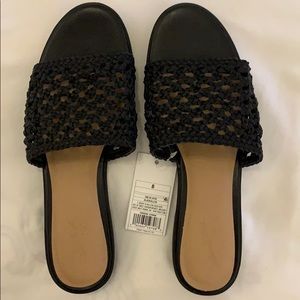 NWT Knit Crochet Sandals